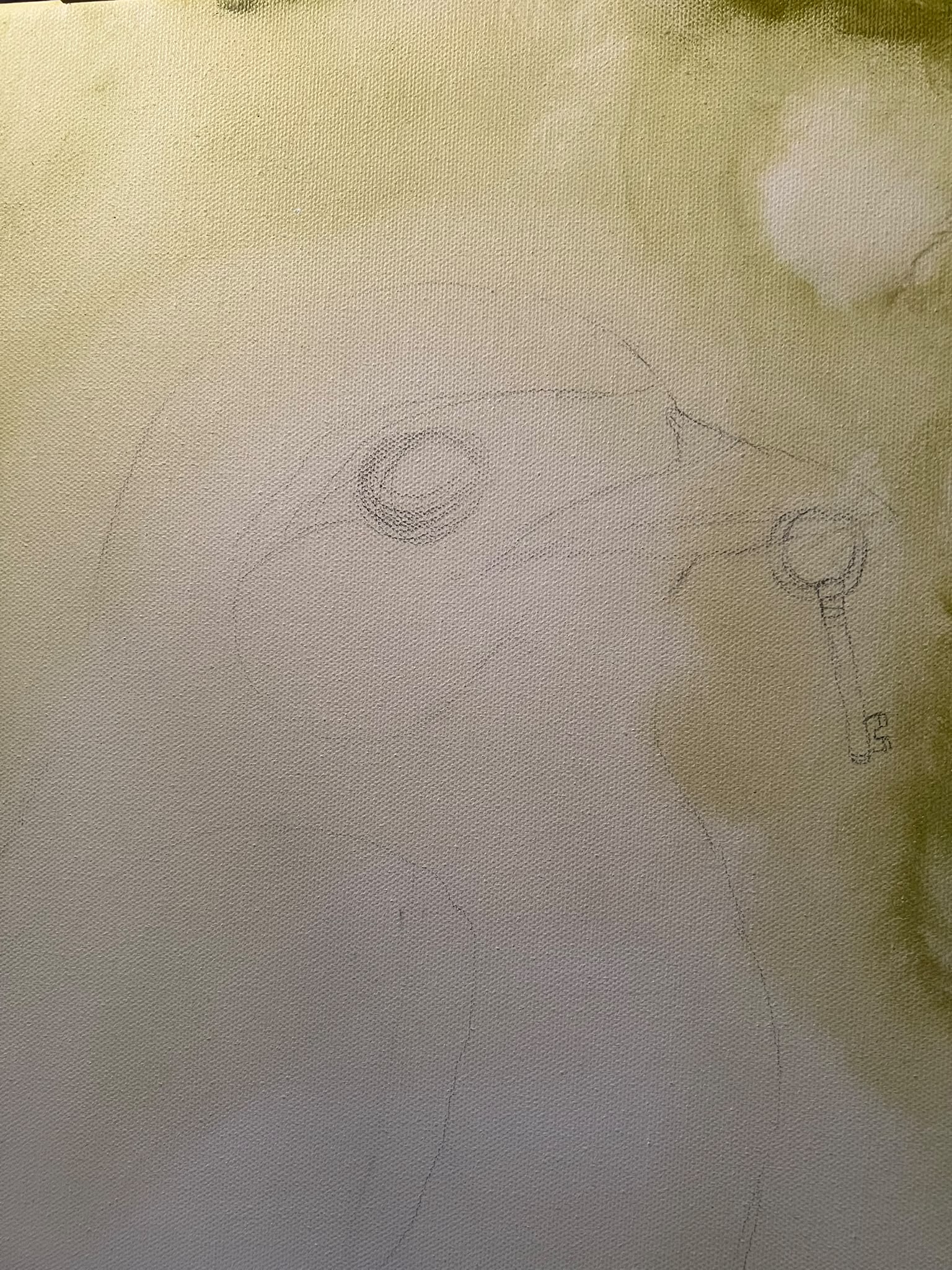 Ein Blick auf Kopf und Schlüssel